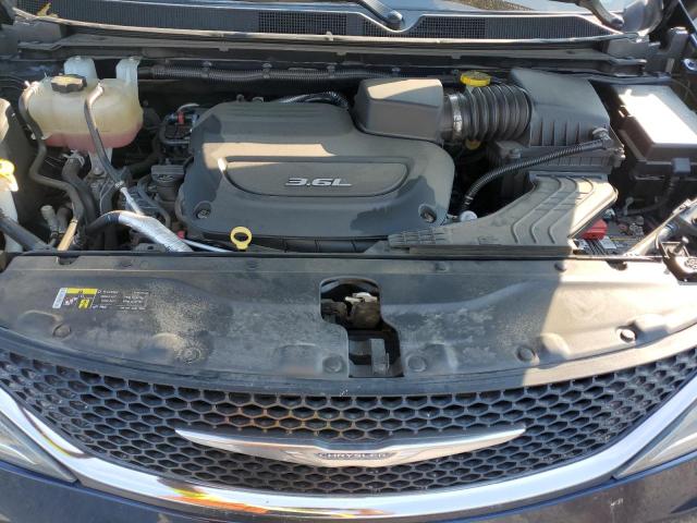 2C4RC1BG9HR823557 - 2017 CHRYSLER PACIFICA TOURING L BLUE photo 12