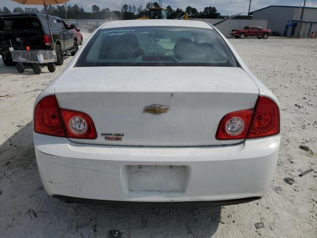 1G1ZA5EU7CF393101 - 2012 CHEVROLET MALIBU LS WHITE photo 6