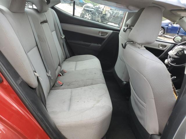 2T1BURHE4GC510806 - 2016 TOYOTA COROLLA L წითელი ფოტო 10