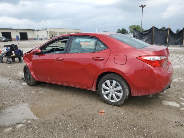 2T1BURHE4GC510806 - 2016 TOYOTA COROLLA L წითელი ფოტო 2