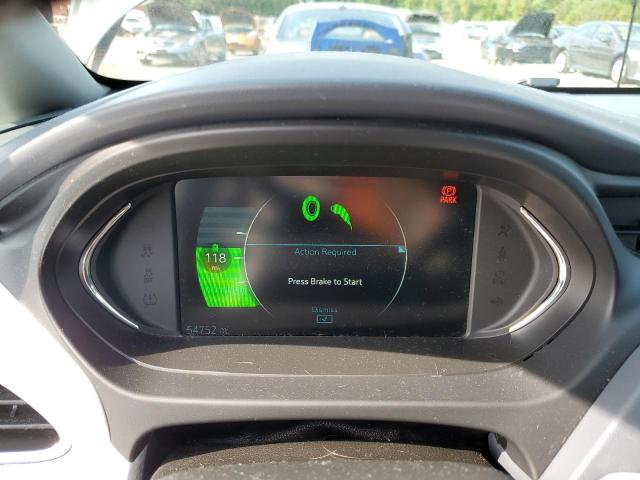 1G1FY6S04K4142116 - 2019 CHEVROLET BOLT EV LT GRAY photo 9