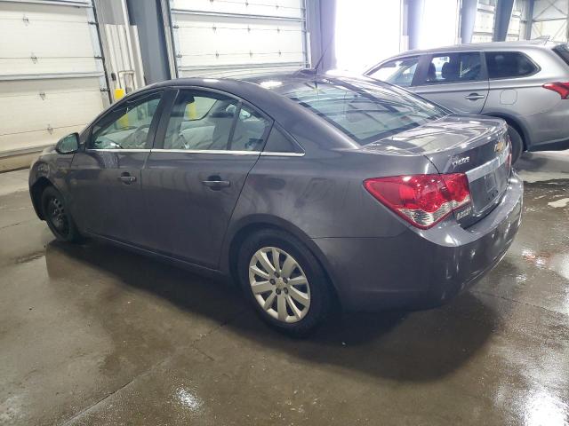 1G1PC5SH2B7126630 - 2011 CHEVROLET CRUZE LS Сірий фото 2