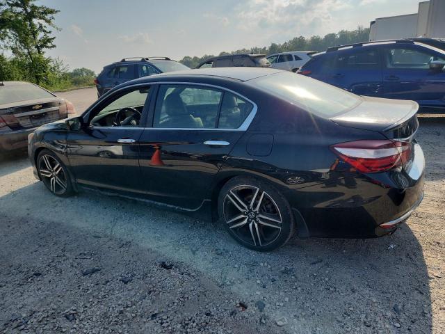 1HGCR2F55HA110566 - 2017 HONDA ACCORD SPORT შავი ფოტო 2