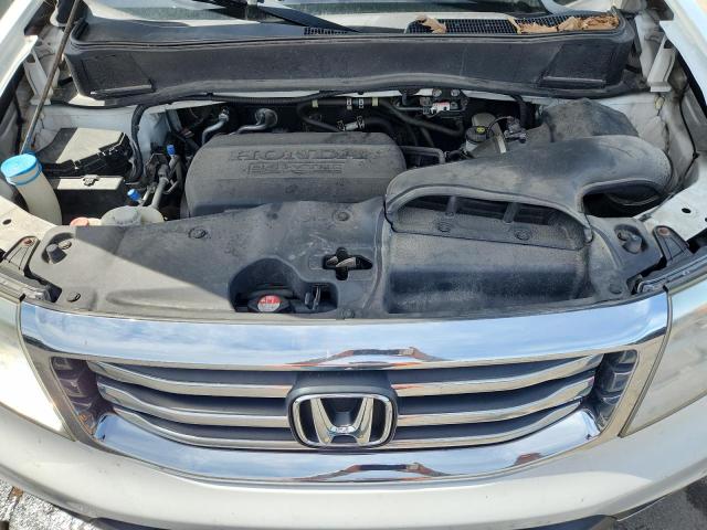 5FNYF4H54CB075038 - 2012 HONDA PILOT EXL WHITE photo 12