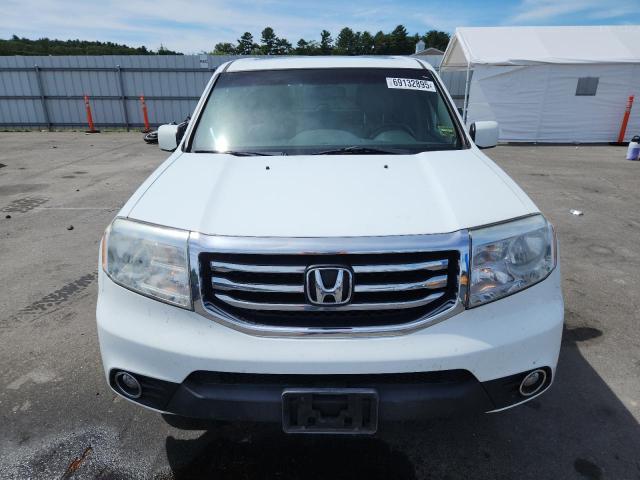 5FNYF4H54CB075038 - 2012 HONDA PILOT EXL WHITE photo 5