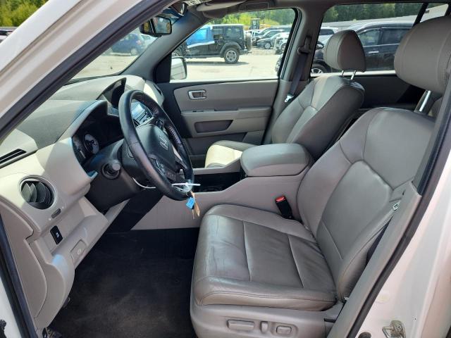 5FNYF4H54CB075038 - 2012 HONDA PILOT EXL WHITE photo 7