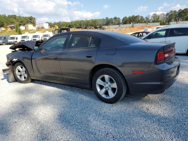 2C3CDXBG5EH144820 - 2014 DODGE CHARGER SE GRAY photo 2