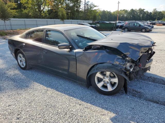 2C3CDXBG5EH144820 - 2014 DODGE CHARGER SE GRAY photo 4