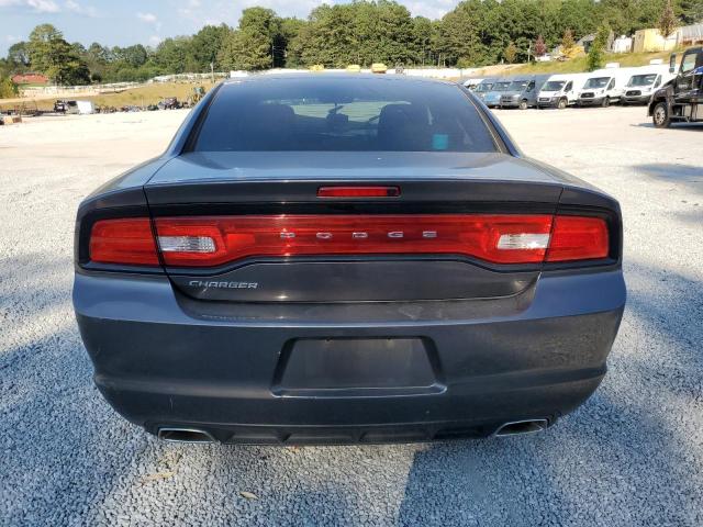 2C3CDXBG5EH144820 - 2014 DODGE CHARGER SE GRAY photo 6