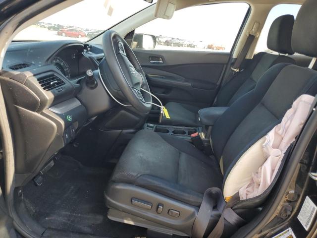 2HKRM4H5XGH714640 - 2016 HONDA CR-V EX BLACK photo 7