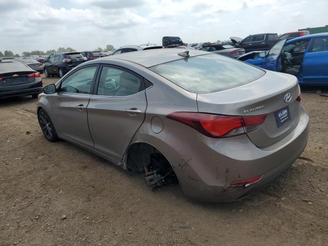 5NPDH4AE6GH771913 - 2016 HYUNDAI ELANTRA SE TAN photo 2