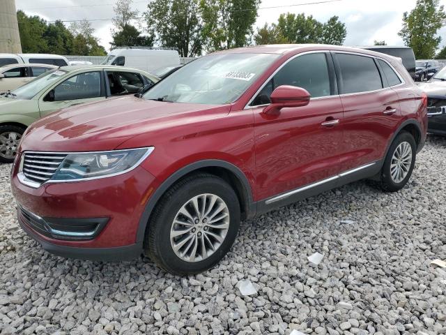 2LMTJ8KR5GBL58319 - 2016 LINCOLN MKX SELECT RED photo 1