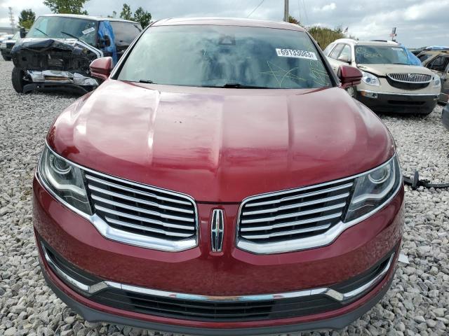 2LMTJ8KR5GBL58319 - 2016 LINCOLN MKX SELECT RED photo 5