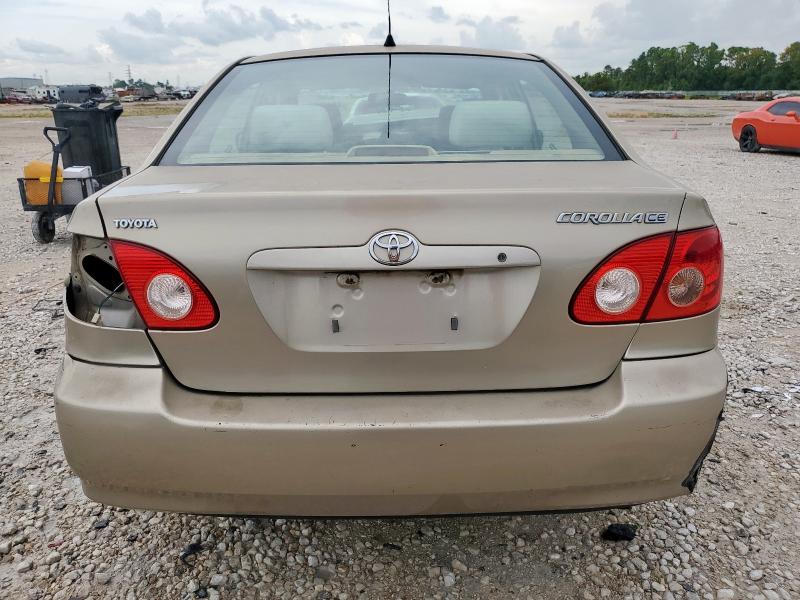 1NXBR32E88Z972230 - 2008 TOYOTA COROLLA CE Beżowy zdjęcie 6