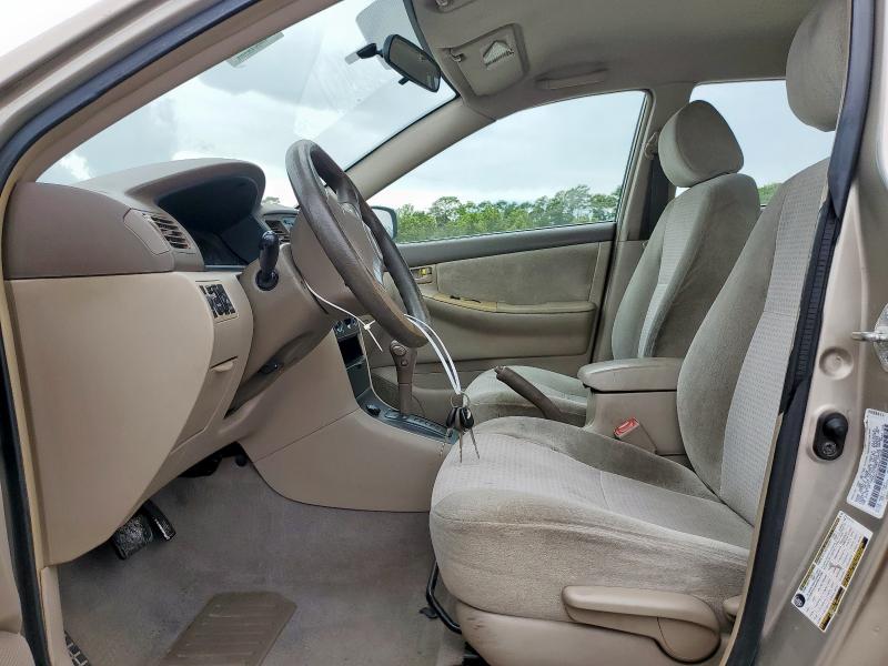 1NXBR32E88Z972230 - 2008 TOYOTA COROLLA CE Beżowy zdjęcie 7