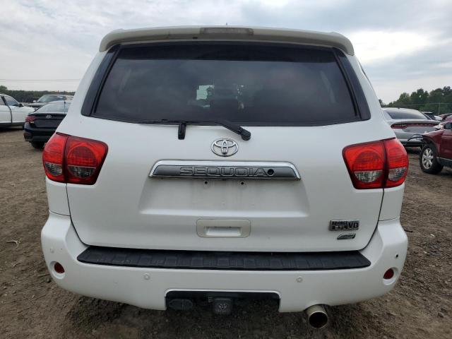 5TDDW5G18ES096881 - 2014 TOYOTA SEQUOIA PLATINUM WHITE photo 6