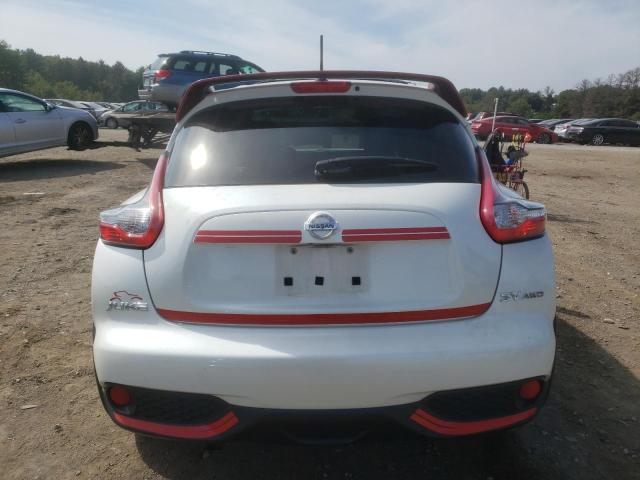 JN8AF5MV0GT652250 - 2016 NISSAN JUKE S WHITE photo 6