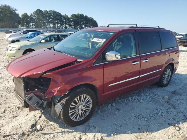 2C4RC1CG8DR801705 - 2013 CHRYSLER TOWN & COU TOURING L RED photo 1