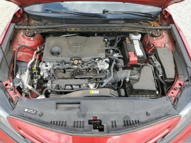 4T1T11AK2MU470217 - 2021 TOYOTA CAMRY SE 红色 照片 11