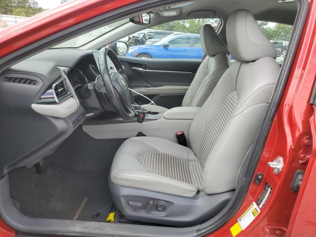 4T1T11AK2MU470217 - 2021 TOYOTA CAMRY SE 红色 照片 7
