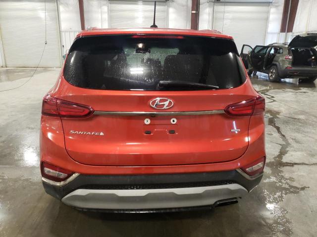 5NMS2CAD1KH059115 - 2019 HYUNDAI SANTA FE SE RED photo 6