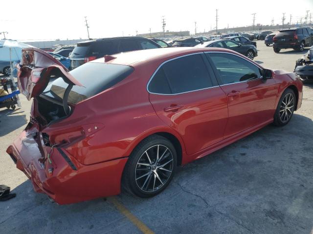 4T1T11AK7PU089337 - 2023 TOYOTA CAMRY SE NIGHT SHADE RED photo 3
