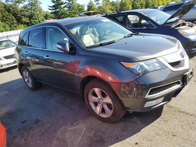 2HNYD2H31CH530053 - 2012 ACURA MDX TECHNOLOGY GRAY photo 4