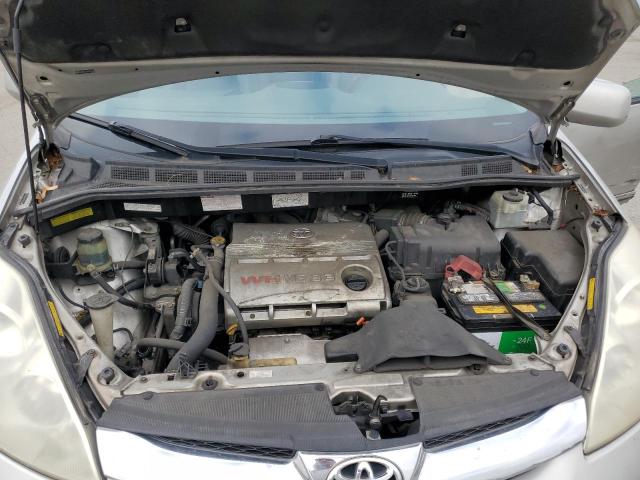 5TDBA22C06S075554 - 2006 TOYOTA SIENNA XLE Gümüş foto 12