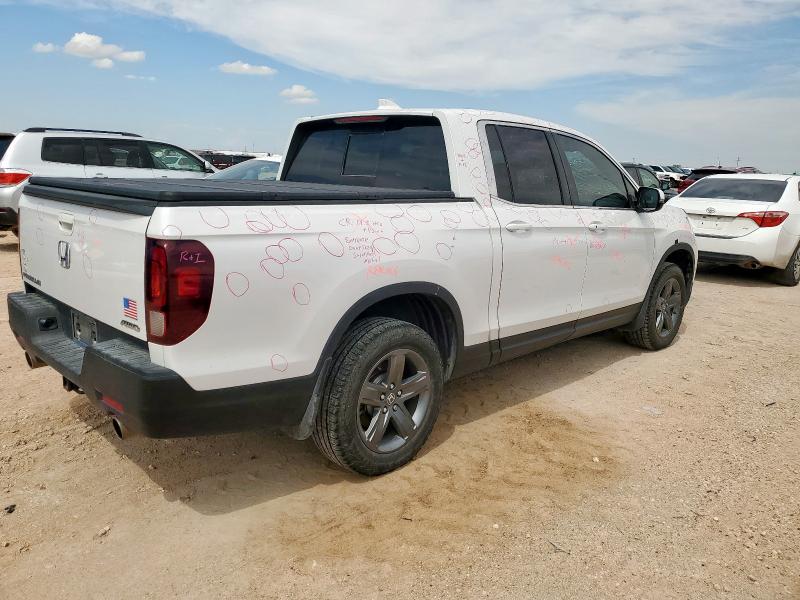5FPYK3F59PB038413 - 2023 HONDA RIDGELINE RTL WHITE photo 3