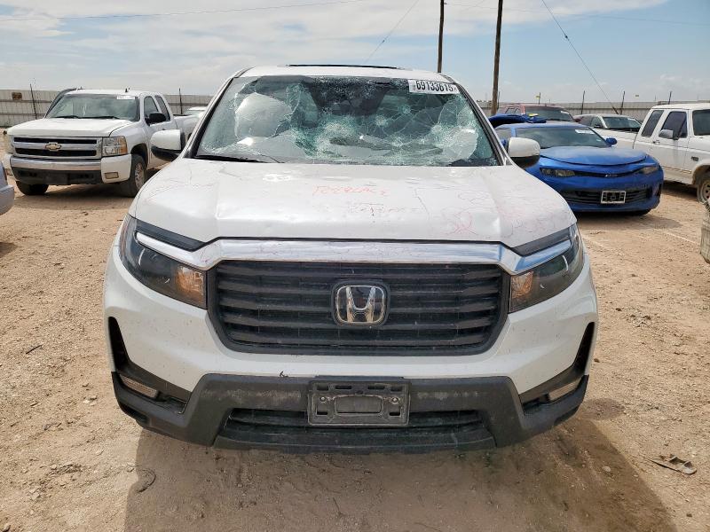 5FPYK3F59PB038413 - 2023 HONDA RIDGELINE RTL WHITE photo 5