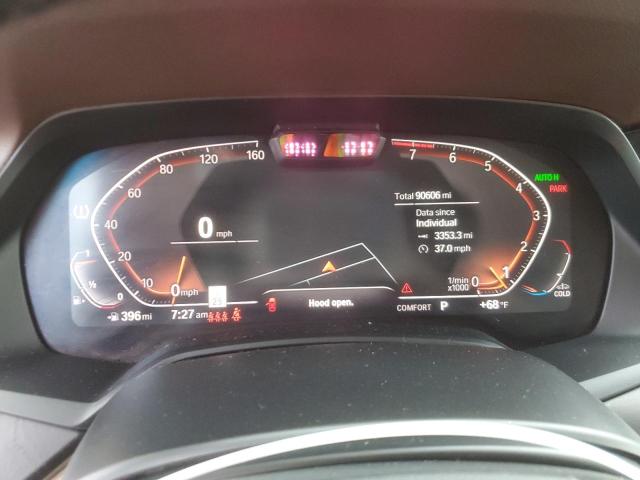 5UXCW2C59KL084057 - 2019 BMW X7 XDRIVE40I WHITE photo 9