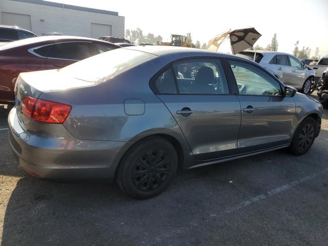 3VW1K7AJXEM359159 - 2014 VOLKSWAGEN JETTA BASE GRAY photo 3