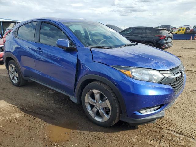 3CZRU5H34JM708350 - 2018 HONDA HR-V LX BLUE photo 4