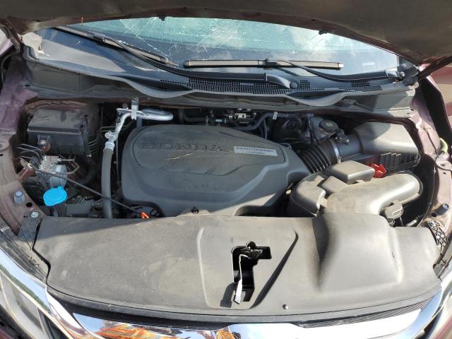 5FNRL6H77KB135385 - 2019 HONDA ODYSSEY EXL Bordo foto 12