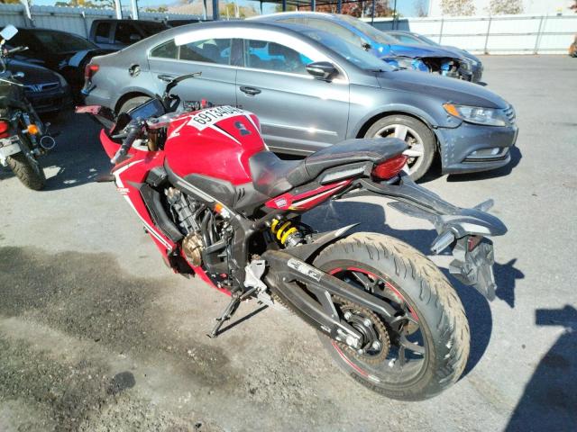 MLHRH0158L5100426 - 2020 HONDA CBR650 RA RED photo 3