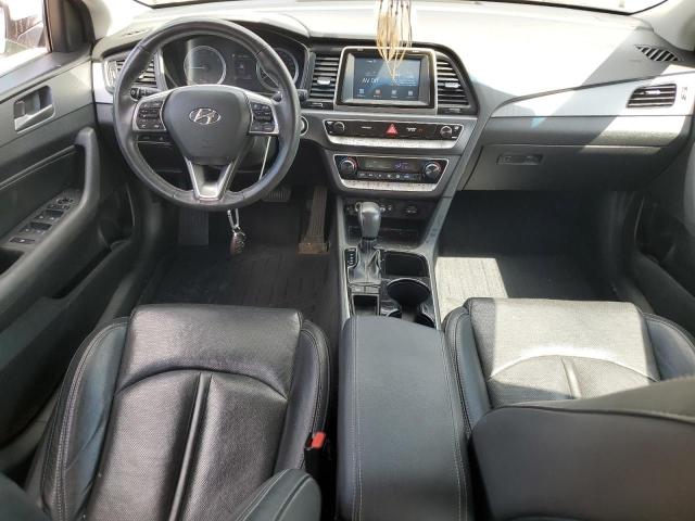 5NPE34AFXJH607843 - 2018 HYUNDAI SONATA SPORT GRAY photo 8