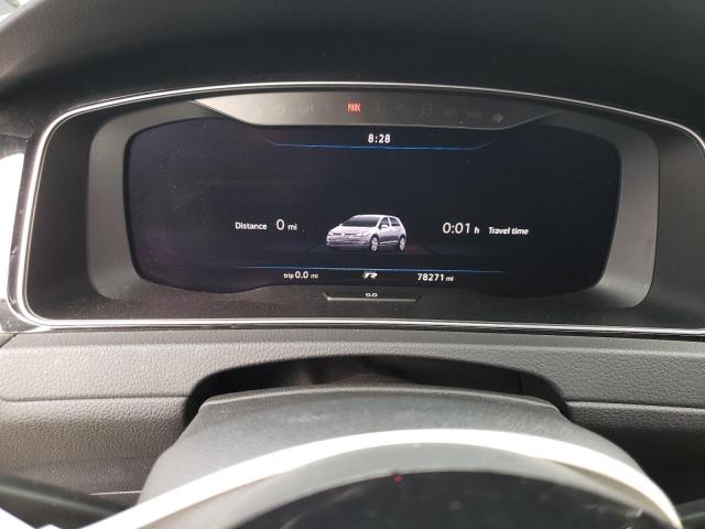 WVWWA7AU7KW217935 - 2019 VOLKSWAGEN GOLF R ნაცრისფერი ფოტო 9