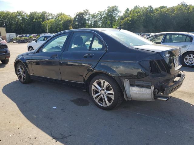 WDDGF8AB5EG243979 - 2014 MERCEDES-BENZ C 300 4MATIC BLACK photo 2