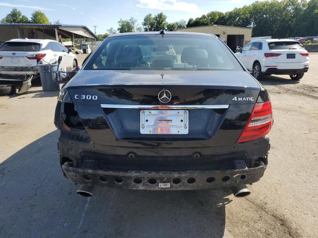 WDDGF8AB5EG243979 - 2014 MERCEDES-BENZ C 300 4MATIC BLACK photo 6