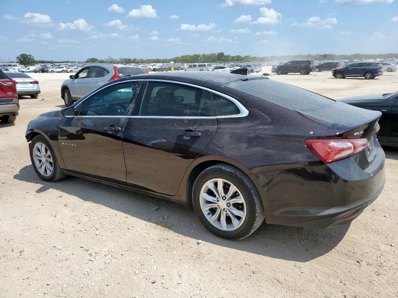1G1ZD5ST4MF067695 - 2021 CHEVROLET MALIBU LT MAROON photo 2