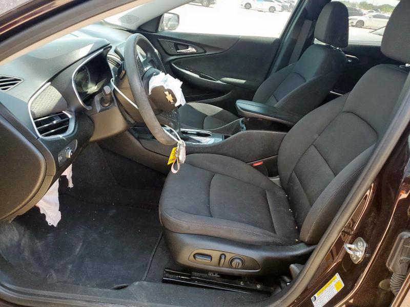 1G1ZD5ST4MF067695 - 2021 CHEVROLET MALIBU LT MAROON photo 7