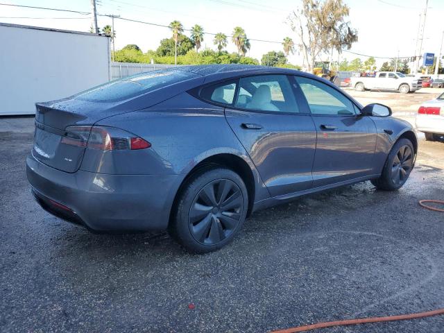 5YJSA1E60MF452031 - 2021 TESLA MODEL S CHARCOAL photo 3
