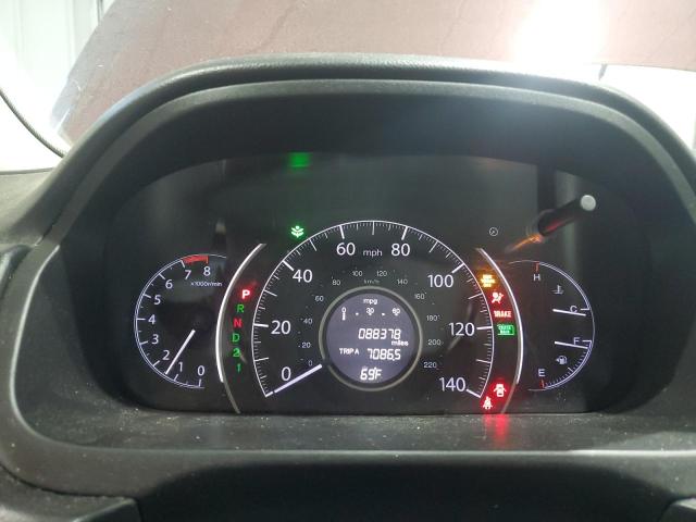 5J6RM4H76DL000877 - 2013 HONDA CR-V EXL MAROON photo 9