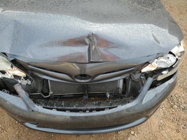 2T1BU4EEXCC842413 - 2012 TOYOTA COROLLA BASE Сұр фото 11