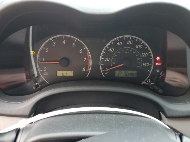 2T1BU4EEXCC842413 - 2012 TOYOTA COROLLA BASE Сұр фото 9