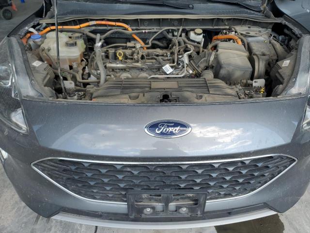1FMCU9CZ8MUA28722 - 2021 FORD ESCAPE SEL GRAY photo 12