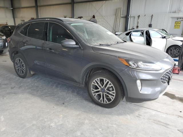 1FMCU9CZ8MUA28722 - 2021 FORD ESCAPE SEL GRAY photo 4
