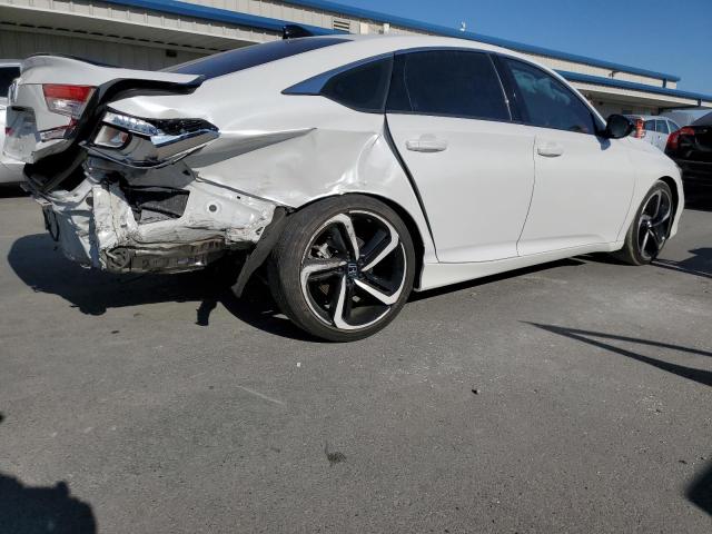 1HGCV1F34MA088896 - 2021 HONDA ACCORD SPORT WHITE photo 3