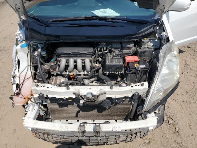 JHMGE8H5XBS009289 - 2011 HONDA FIT SPORT WHITE photo 12