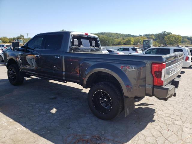 1FT8W3DT6HEC60019 - 2017 FORD F350 SUPER DUTY GRAY photo 2